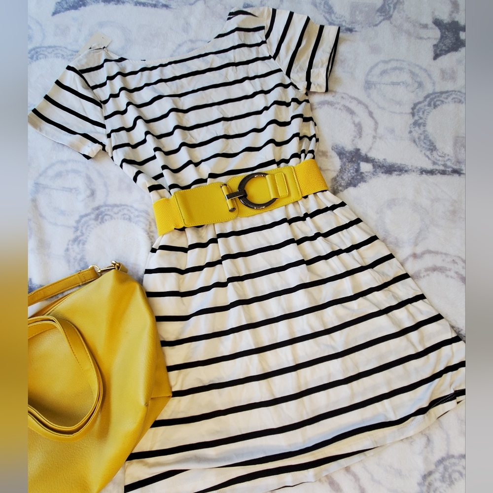 Yelete Striped Dress